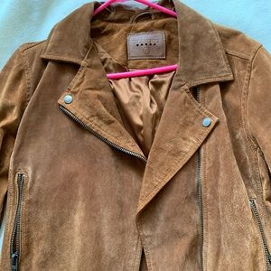 Blank NYC Suede Moto Jacket